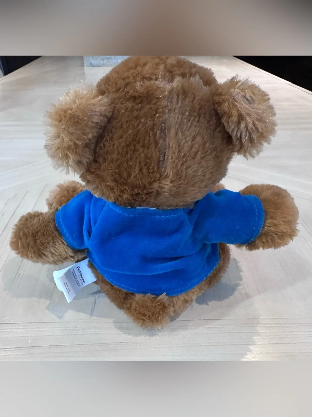 New York Knicks NBA Finals Champs Traditional Plush Bear – Royal Blue – Like New